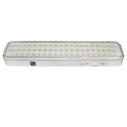 Φωτιστικό ασφαλείας με 60led και μπαταρία Li-ion 3.7V 2.0Ah 3500k λευκό φως αυτονομίας έως 6 ώρες Φωτιστικό ασφαλείας με 60led και μπαταρία Li-ion 3.7V 2.0Ah 3500k λευκό φως αυτονομίας έως 6 ώρες