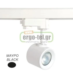 ΦΩΤΙΣΤΙΚΟ ΣΠΟΤ ΡΑΓΑΣ PARSCO 4 ΚΑΛΩΔΙΩΝ ΜΑΥΡΟ ΜΙΚΡΟ ΜΕ ΝΤΟΥΙ GU10 ΜΕ ΡΥΘΜΙΖΟΜΕΝΟ ΒΡΑΧΙΟΝΑ