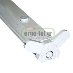 ΦΩΤΙΣΤΙΚΟ ΦΘΟΡΙΟΥ ΣΚΑΦΑΚΙ 2X58W Τ8 230V 150cm ΜΕ ΜΑΓΝΗΤΙΚΟ ΜΠΑΛΑΣΤ B2 ΧΩΡΙΣ ΠΥΚΝΩΤΗ