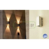 Led φωτιστικό σποτ ασημί 2W ψυχρό φως διπλής κατεύθυνσης 45° 230V στεγανό IP54 Led φωτιστικό σποτ ασημί 2W ψυχρό φως διπλής κατεύθυνσης 45° 230V στεγανό IP54