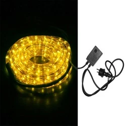 Φωτοσωλήνας neon στρογγυλός κίτρινο φως 6m 36λαμπάκια/m σε συσκευασία πλήρης με μηχανισμό Φωτοσωλήνας neon στρογγυλός κίτρινο φως 6m 36λαμπάκια/m σε συσκευασία πλήρης με μηχανισμό