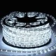 Φωτοσωλήνας led στρογγυλός ψυχρό φως 24V AC/DC 48led/m 1W/m για κρυφό φωτισμό
