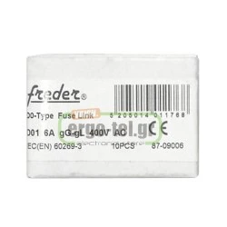Φυσίγγια κυλινδρικά NEOZED gL/Gg DO1 E14 6Α πορσελάνης FREDER
