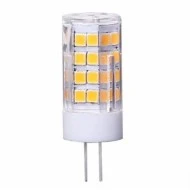 Λάμπα led G4 κεραμική 5W 12V AC/DC 6000k ψυχρό φως 400lumen γωνία θέασης 360°