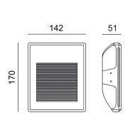 Γύψινο φωτιστικό TRIMLESS EVE έμμεσου φωτισμού MR11 12V εσωτερικού χώρου