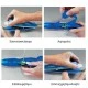 Σετ στεγανοποίησης καλωδίων με μούφα 180x50mm & τζελ μπλε για πισίνες Magic P Joint L10