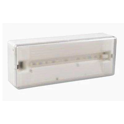 Φωτιστικό ασφαλείας Olympia GR-108/12L/90 με 12 LED 2.5W 1.5h συνεχούς /μη συνεχούς λειτουργίας