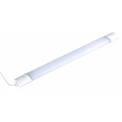 Led γραμμικό φωτιστικό 1300mm 60W 4000k ενδιάμεσο λευκό φως 230VAC 5420lm χωρίς διακόπτη