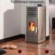 Σόμπα pellet υδραυλική εσωτερικού χώρου IDRO GSP 33Kw από πυρίμαχο κρύσταλλο για χώρους έως 260m²