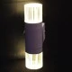 Επιτοίχια απλίκα UP-DOWN CLEAR 2W 230V LED 3000k θερμό λευκό φως GREY εξωτερικού χώρου IP44