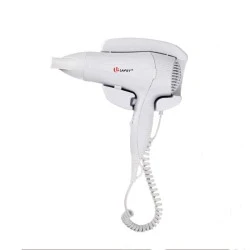 Σεσουαρ HR-506G 2000W με 2 ταχύτητες & επιτοίχια βάση στήριξης ιδανικό για δωμάτια ξενοδοχείων