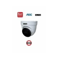 Κάμερα Dome μεταλλική TVΙ ART-AD500-AOC με ανάλυση 5MP 1/2.7 CMOS κάλυψη IR έως 20m IP66