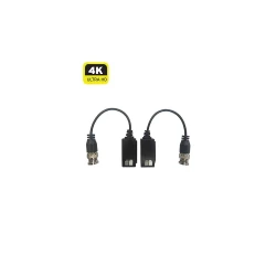 Ζεύγος Παθητικά Video Balun για Κάμερες AHD/TVI/CVI έως 8MP