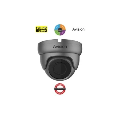 Μεταλλική κάμερα Dome 2MP ART-D1080G/2.8 με φακό 2.8mm & IR 20m