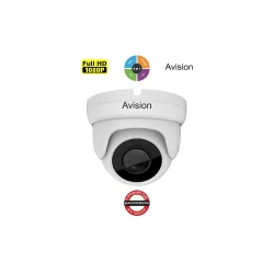 Μεταλλική κάμερα Dome 2MP 3.6mm 4in1 IR 20m IP66 λευκό ART-D1080W/3.6