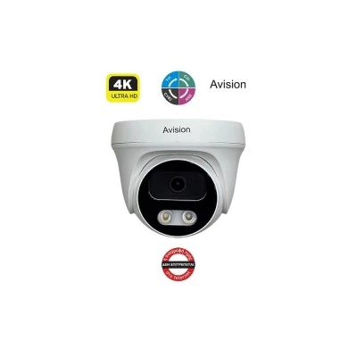 Μεταλλική Dome κάμερα ART-D8W 8MP D8W με 4 τεχνολογίες TVI/AHD/CVI/CVBS