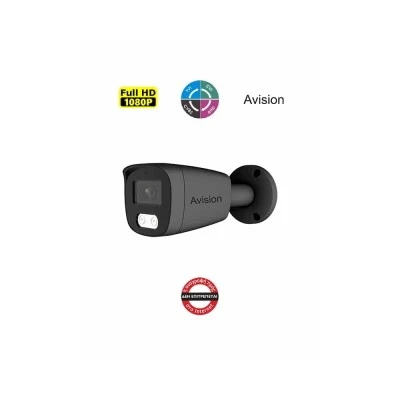 Μεταλλική bullet κάμερα εξωτερικού ART-E1080G/2.8 2MP 2.8mm 4in1 IR με IP67
