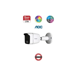 AOC μεταλλική κάμερα εξωτερικού χώρου ART-E5/20 FULL COLOR 5MP Lite