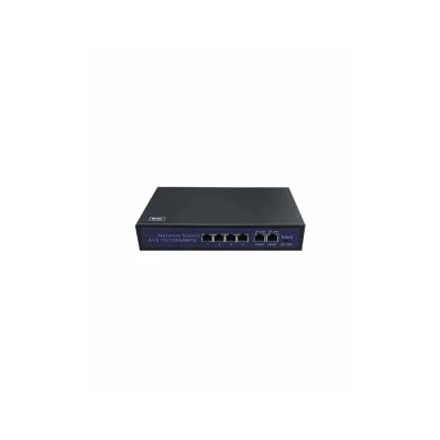 PoE Switch 4 Port HT42 με ισχύ 60W & τροφοδοσία 220V AC PoE Switch 4 Port HT42 με ισχύ 60W & τροφοδοσία 220V AC