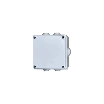 Στεγανό κουτί διακλάδωσης JB-100D με 7 εισόδους & διαστάσεις 100x100x70mm
