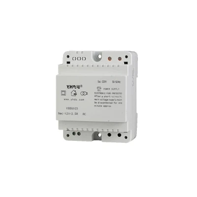 Μετασχηματιστής κουδουνιού AC KBE-6023 με είσοδο 230V & έξοδο 12V AC/2.5A Μετασχηματιστής κουδουνιού AC KBE-6023 με είσοδο 230V & έξοδο 12V AC/2.5A