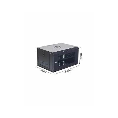 Επιτοίχο RACK 6U ART-AR-530-6U με γυάλινη πόρτα και ράφι Επιτοίχο RACK 6U ART-AR-530-6U με γυάλινη πόρτα και ράφι