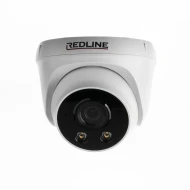 Κάμερα ασφαλείας τύπου Dome REDLINE DC-553SWL AHD/TVI/CVI 5MP με φακό 2,8mm και φωτισμό Warm Light