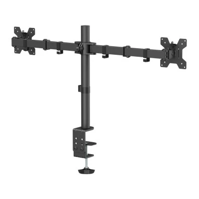 Βάση για 2 οθόνες γραφείου 17″-27″ ARLI 1387 εως 10Kg με αρθρωτό βραχίονα 