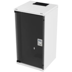 Επιτοίχια καμπίνα δικτύου RACK ARLI 10 ιντσών 12U 312×300×593mm με γυάλινη πόρτα και κλειδαριά