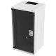 Επιτοίχια καμπίνα δικτύου RACK ARLI 10 ιντσών 12U 312×300×593mm με γυάλινη πόρτα και κλειδαριά