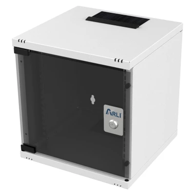Επιτοίχια καμπίνα δικτύου RACK ARLI 10 ιντσών 6U 312×300×326mm με γυάλινη πόρτα και κλειδαριά Επιτοίχια καμπίνα δικτύου RACK ARLI 10 ιντσών 6U 312×300×326mm με γυάλινη πόρτα και κλειδαριά