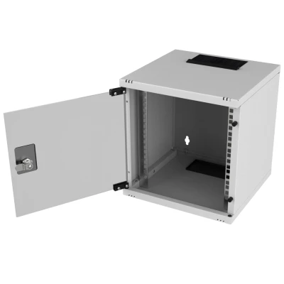 Επιτοίχια καμπίνα δικτύου RACK ARLI 10 ιντσών 6U 312×300×326mm με γυάλινη πόρτα και κλειδαριά Επιτοίχια καμπίνα δικτύου RACK ARLI 10 ιντσών 6U 312×300×326mm με γυάλινη πόρτα και κλειδαριά