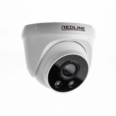 Κάμερα ασφαλείας τύπου Dome REDLINE DC-553SWL AHD/TVI/CVI 5MP με φακό 2,8mm και φωτισμό Warm Light Κάμερα ασφαλείας τύπου Dome REDLINE DC-553SWL AHD/TVI/CVI 5MP με φακό 2,8mm και φωτισμό Warm Light