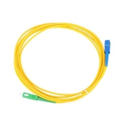 Καλώδιο μονότροπης οπτικής ίνας FRACARRO BR20-PA-PS SC/APC αρσενικό - SC/UPC αρσενικό 20m σε κίτρινο χρώμα