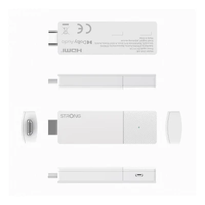 Μετατροπέας τηλεόρασης σε Smart TV Strong LEAP-S3 4K UHD Google TV Stick με φωνητικό έλεγχο Google Assistant Μετατροπέας τηλεόρασης σε Smart TV Strong LEAP-S3 4K UHD Google TV Stick με φωνητικό έλεγχο Google Assistant