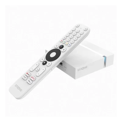 Δέκτης IPTV TV Box STRONG LEAP-S3+V2 Google TV Android 14 4K UHD Cortex-A35 Dual WiFi Dolby Vision Atmos