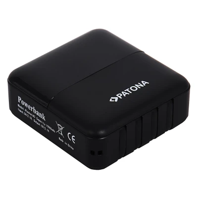 Powerbank PANTONA ARLI 9611P 10000mAh με 4 ενσωματωμένα καλώδια φόρτισης USB, Micro-USB, USB-C, Lightning