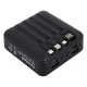 Powerbank PANTONA ARLI 9611P 10000mAh με 4 ενσωματωμένα καλώδια φόρτισης USB, Micro-USB, USB-C, Lightning