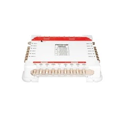 Πολυδιακόπτης multiswitch 9 εισόδων και 8 εξόδων (9x8) για 2 δορυφόρους και επίγεια κεραία AMIKO cascade 
