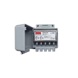 Κιτ ενισχυτή ιστού EMME ESSE 83PUU30 2 εισόδων UHF 30dB με φίλτρο 5G LTE και τροφοδοτικό 12V