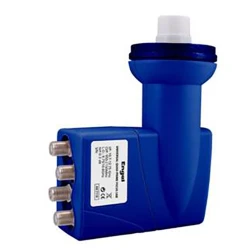 LNB Quad  τετραπλό (μάτι) Engel AN7118 για 4 χρήστες χαμηλού θορύβου 0.3dB & Universal Band