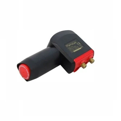 LNB διπλό Red Rocket LTP-06H Twin για 2 δέκτες χαμηλού θορύβου 0.1dB συμβατό με HD/4K