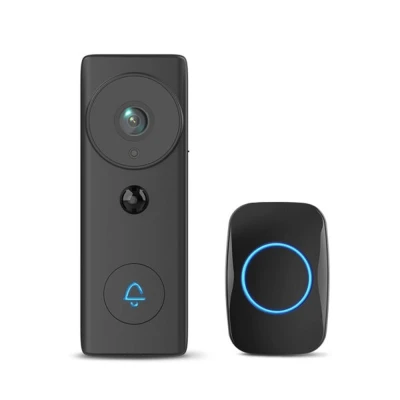 Ασύρματο κουδούνι πόρτας AXRED DB-100 με κάμερα 3MP 1296P ανίχνευση κίνησης PIR & αμφίδρομη επικοινωνία με εσωτερικό chime