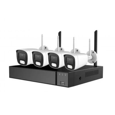 Ολοκληρωμένο WiFi κιτ 4 καμερών AMIKO KIT5900 5MP H.265+ με NVR 8 καναλιών και νυχτερινή λήψη Dual LED 260x230x46mm Ολοκληρωμένο WiFi κιτ 4 καμερών AMIKO KIT5900 5MP H.265+ με NVR 8 καναλιών και νυχτερινή λήψη Dual LED 260x230x46mm