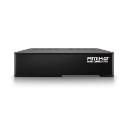 Δέκτης AMIKO Mini Combo FTA Full HD DVB-S2/T2/C με H.265 HEVC HDMI USB 2.0 PVR και Timeshift