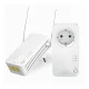 Κιτ επέκτασης δικτύου μέσω ρεύματος STRONG Powerline 600 Duo Wi-Fi EU V2 με ταχύτητα έως 600Mbps και ενσωματωμένη πρίζα