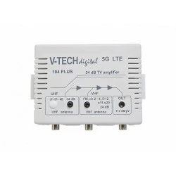 Ενισχυτής κεντρικός V-TECH DIGITAL 104 PLUS 5G Ενισχυτής κεντρικός V-TECH DIGITAL 104 PLUS 5G