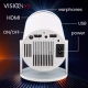 Βιντεοπροβολέας Opticum VISION X1 HD 720p 180 ANSI με WiFi 6, Bluetooth 5.0, υποστήριξη 4K και αυτόματη διόρθωση Keystone