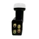 LNB Quattro τετραπλό AXRED LX44 Gold Line για συστήματα Multiswitch, χαμηλού θορύβου 0.1dB συμβατό με DVB-S2