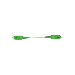 Καλώδιο μονότροπης οπτικής ίνας FRACARRO BR5-AA SC/APC αρσενικό - SC/APC αρσενικό 5m σε κίτρινο χρώμα